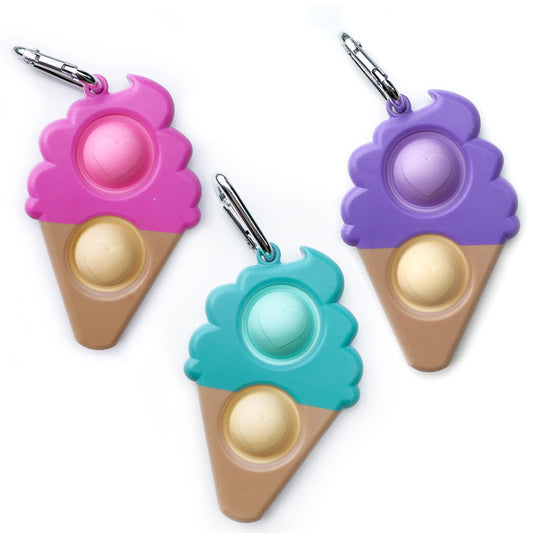 OMG Mega Pop Ice Cream Cone Keychain | Top Trenz