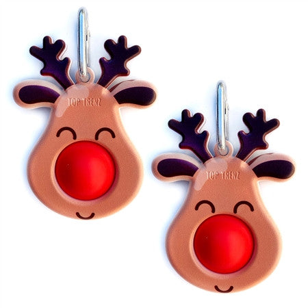 OMG Mega Pop - Reindeer Keychain | Top Trenz