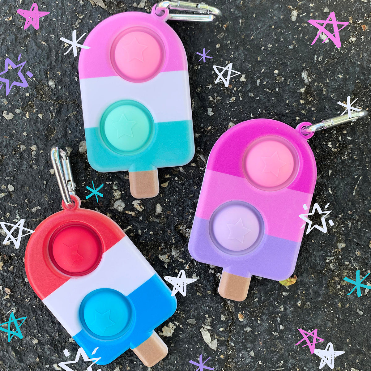 OMG Mega Pop - Ice Pop Keychain | Top Trenz