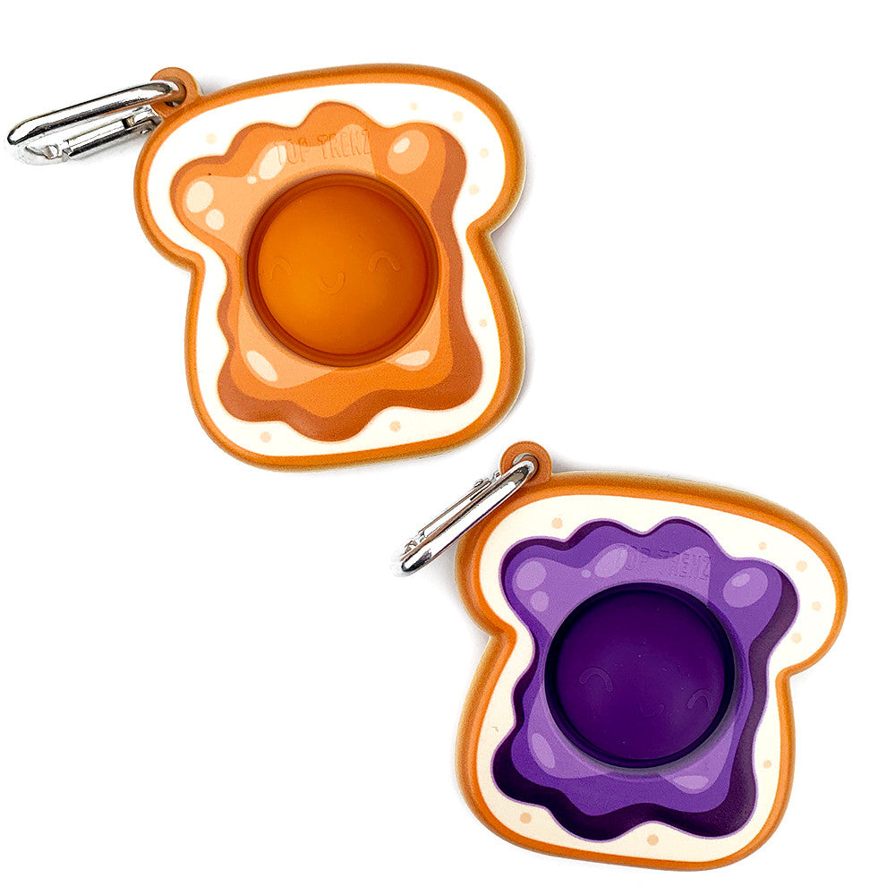 OMG Mega Pop Best Friend Keychains  - PB & J | Top Trenz