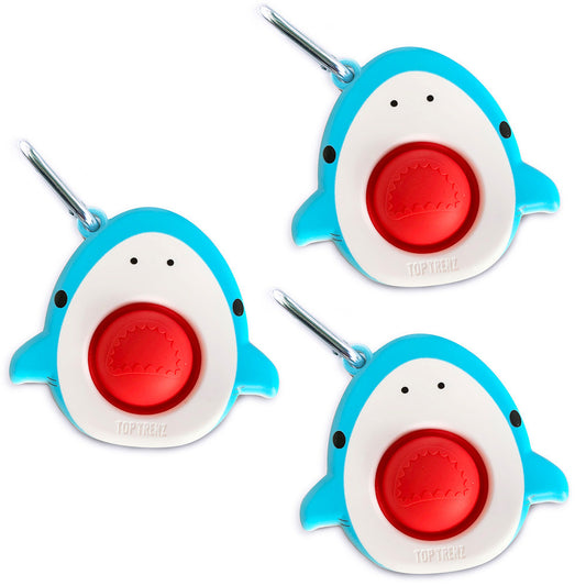 Shark Mega Pop Keychain - Fun Stress Relief On-The-Go | Top Trenz