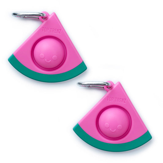 Watermelon Mega Pop Keychain Fidget Toy - Portable Stress Relief | Top Trenz