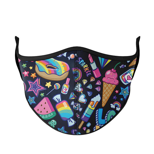 Super Cute Printed Funfetti Face Mask For Kids | Top Trenz