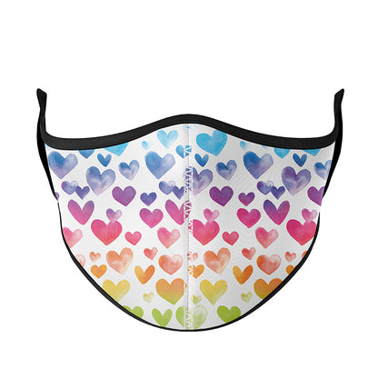 Super Cute Fashion Heart Overload Face Mask | Top Trenz