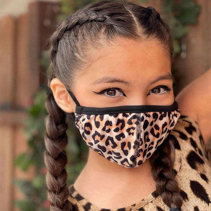Adorable Leopard Print Face Mask | Top Trenz