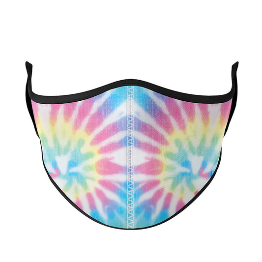 Pastel Delight Tie-Dye Face Mask | Top Trenz
