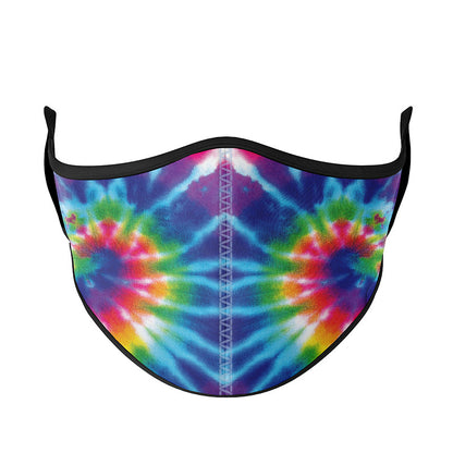 Primary Tie-Dye Face Mask | Top Trenz