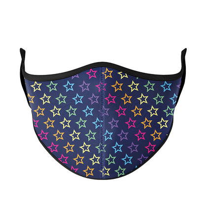 Rainbow Star Power Face Mask | Top Trenz