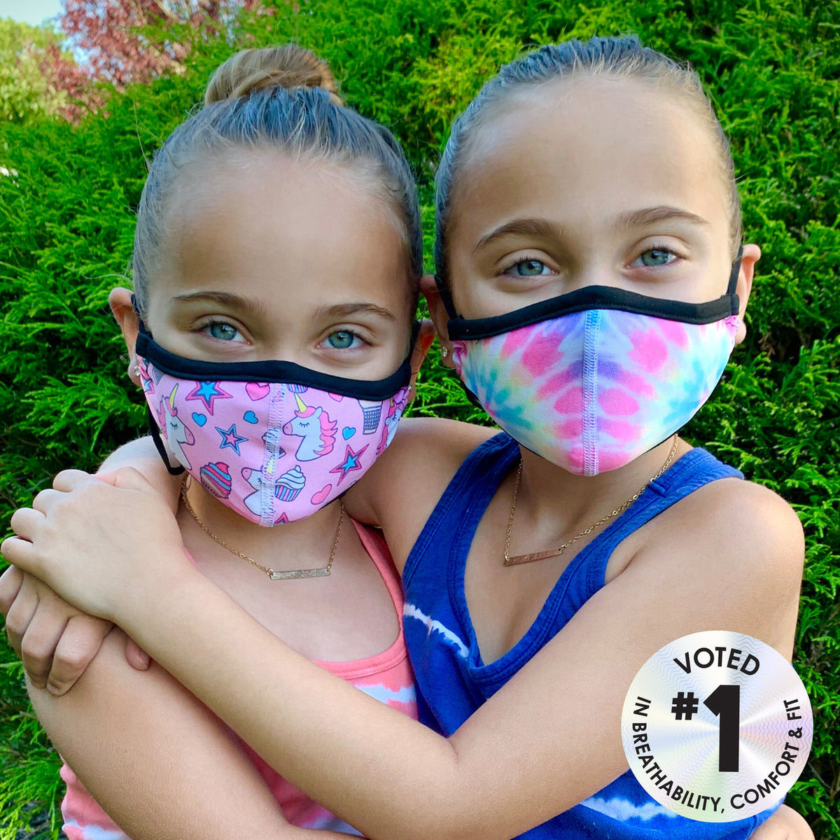 Black Rainbow with Clouds Face Mask | Top Trenz