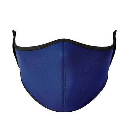 Navy Solid Face Mask | Top Trenz