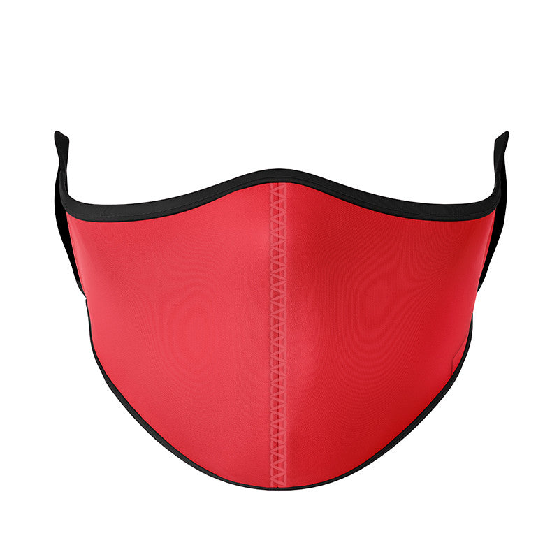 Red Solid Face Mask For All Ages | Top Trenz