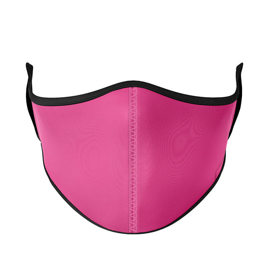 Solid Pink Face Mask | Top Trenz