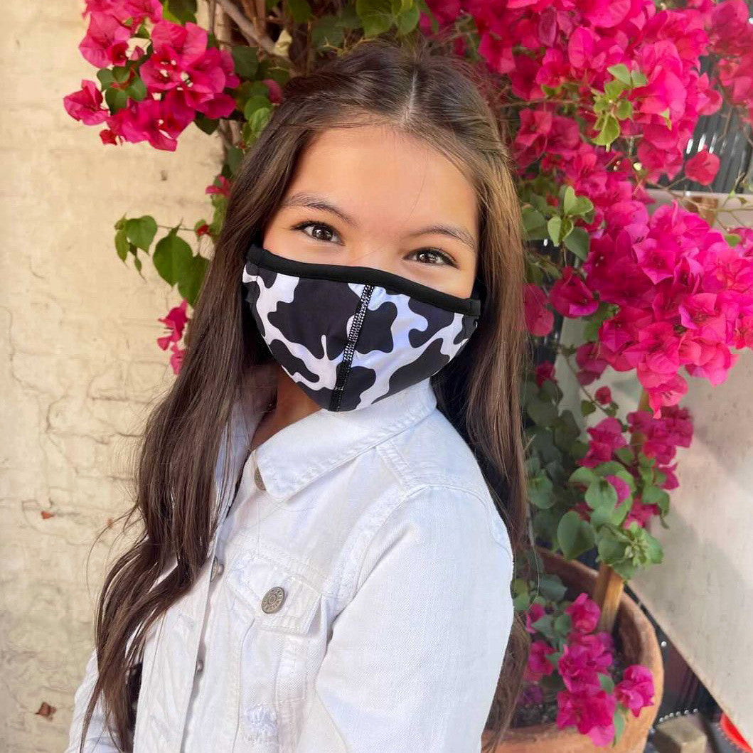 Spray Paint Star Face Mask | Top Trenz