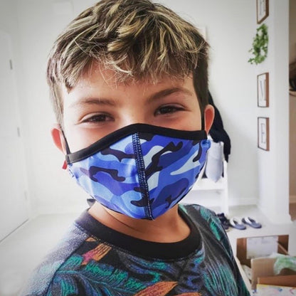 White Game Time Face Mask | Top Trenz