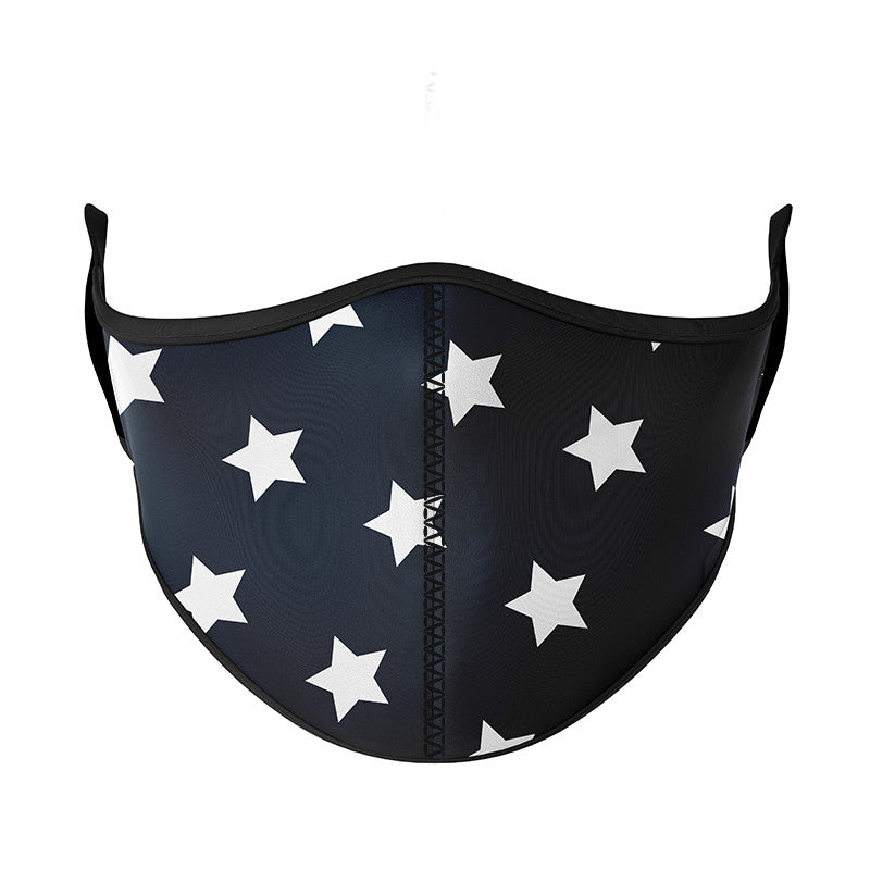 Trendy Star Printed Fashion Face Mask | Top Trenz