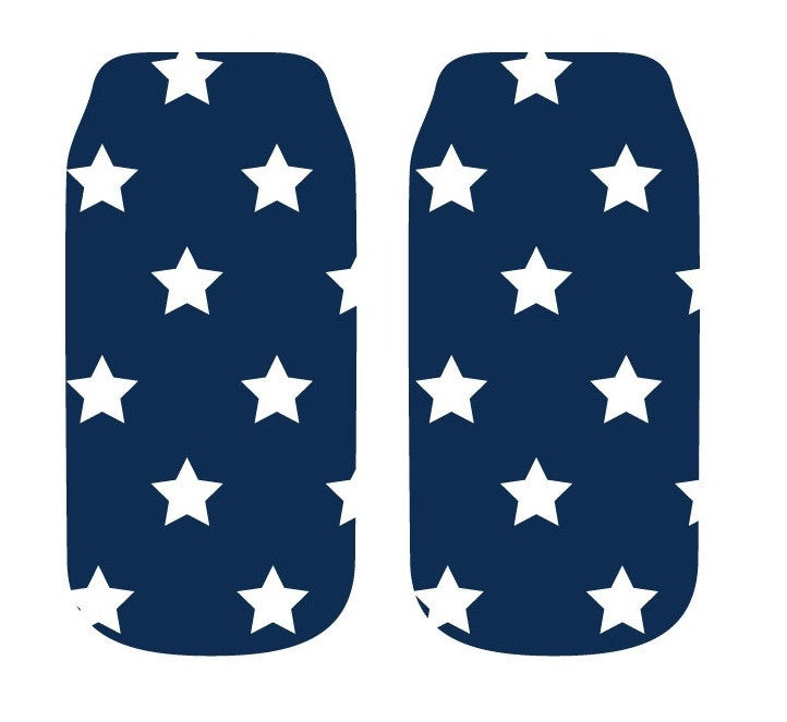 Ankle SocksNavy wwith White Stars | Top Trenz