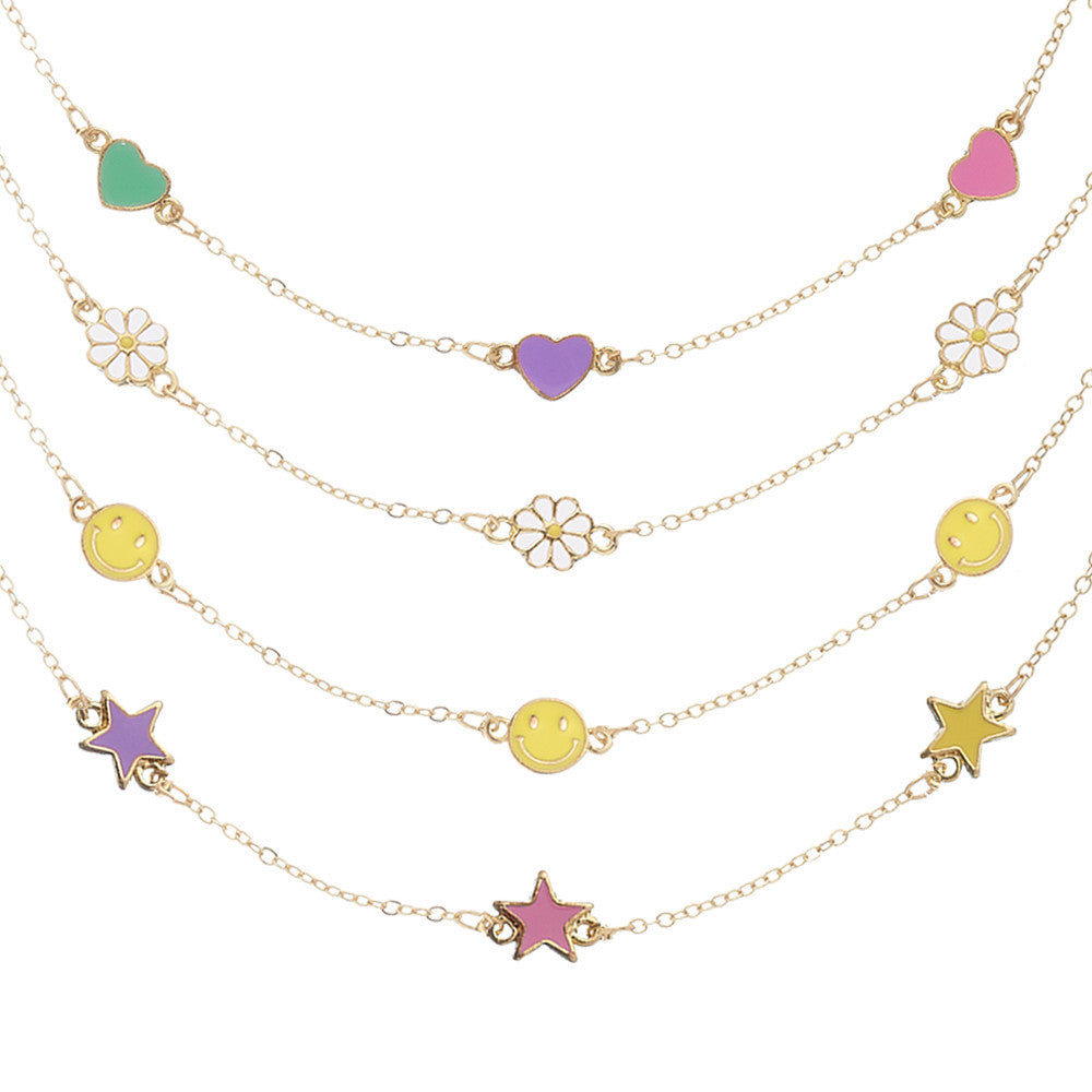Choker Charm Necklaces For Kids And Tweens | Top Trenz