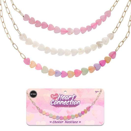 Pearl Heart Charm Necklaces For Kids And Tweens | Top Trenz