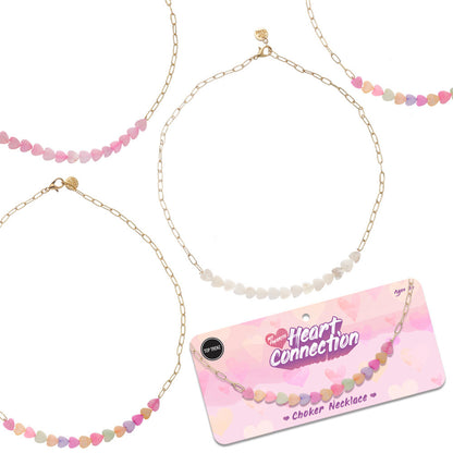 Pearl Heart Charm Necklaces For Kids And Tweens | Top Trenz