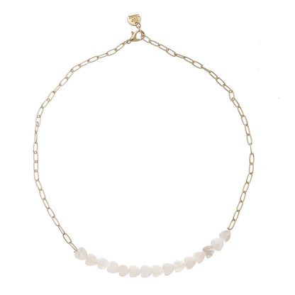 Pearl Heart Charm Necklaces For Kids And Tweens | Top Trenz