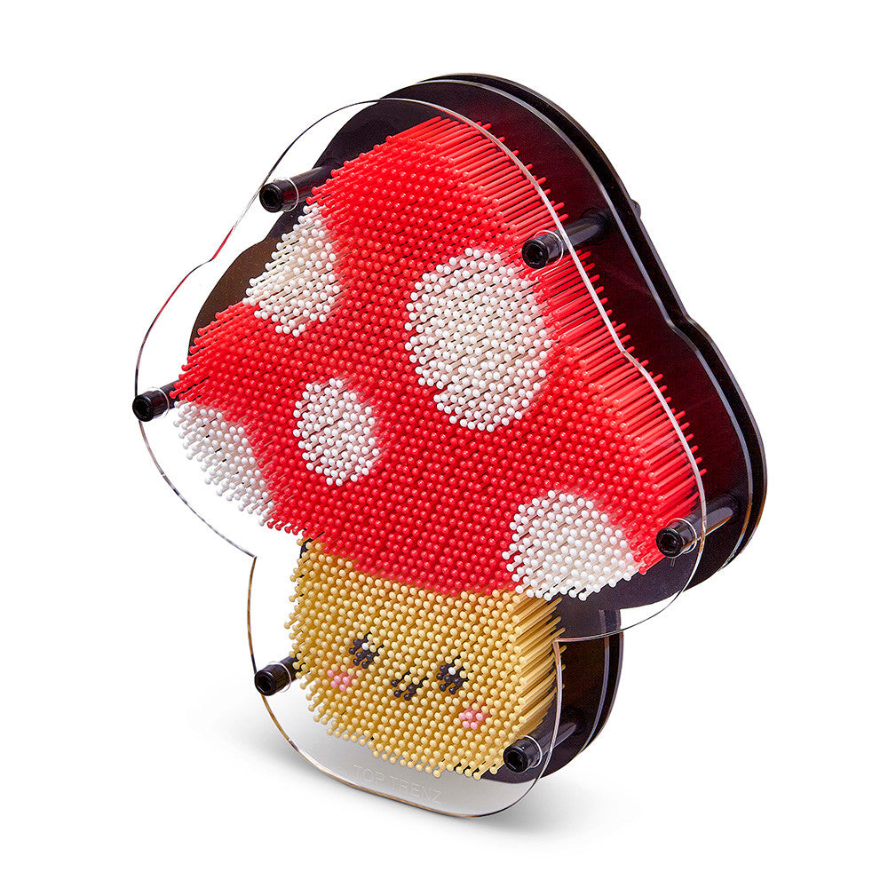 Fun Pin N Play Fidget Mushrom Face Toy | Top Trenz