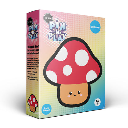 Fun Pin N Play Fidget Mushrom Face Toy | Top Trenz