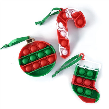 OMG Pop Fidgety christmas Ornament pop fidget | Top Trenz