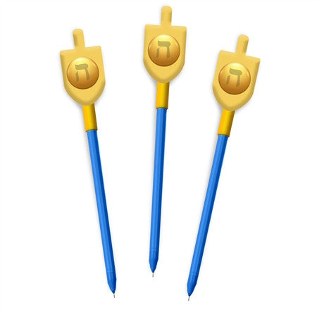 OMG Pop Fidgety - Dreidel Pen Topper ( 1 pen) | Top Trenz