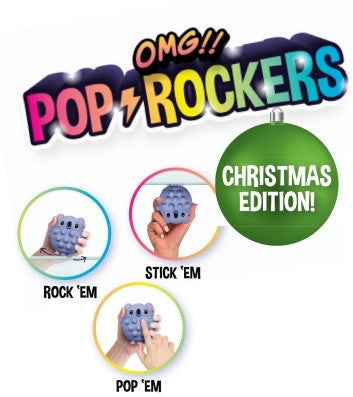 OMG Pop Rockers Christmas Holiday Fidget Poppers | Top Trenz