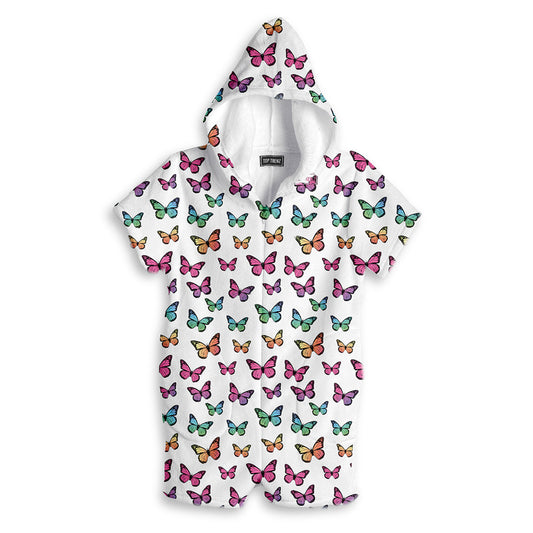 Fuzzy Short Romper Now In Fun Prints For All Ages | Top Trenz
