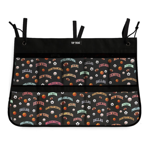 All Star City Hanging Shoe Organizer – Sports Camp Storage | Top Trenz