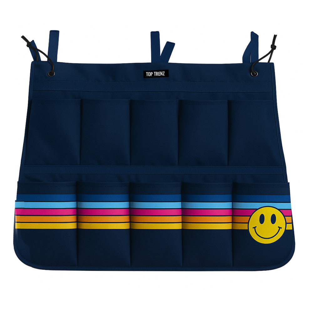 Retro Happy Face Over the Door Shoe Organizer | Top Trenz