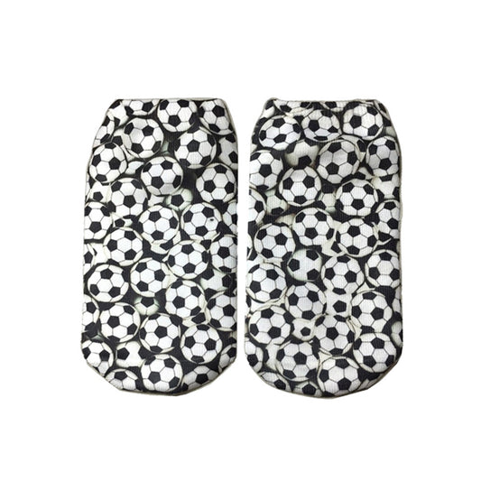 Ankle Socks Soccer Print | Top Trenz