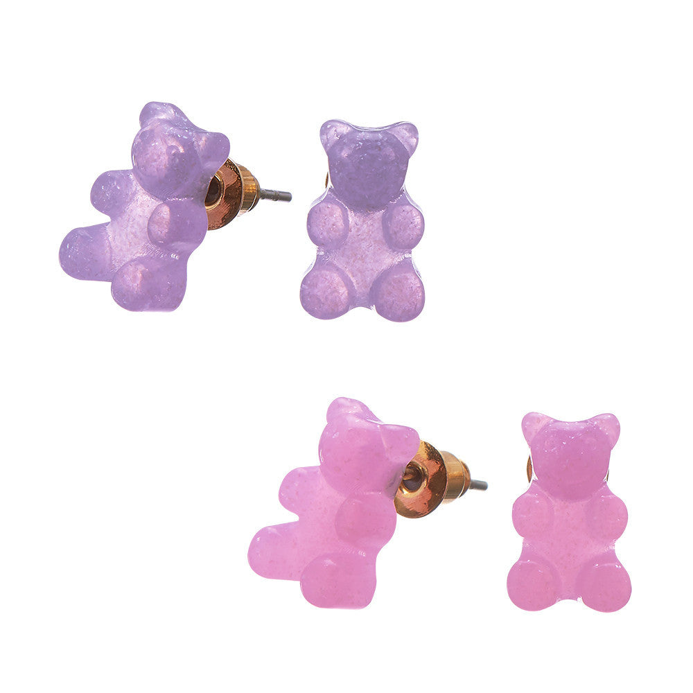 Dainty Bear Earring Sets For Kids And Tweens | Top Trenz