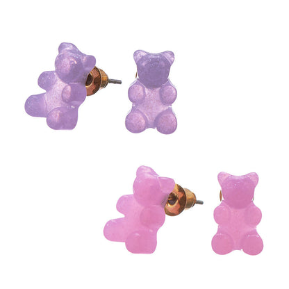 Dainty Bear Earring Sets For Kids And Tweens | Top Trenz