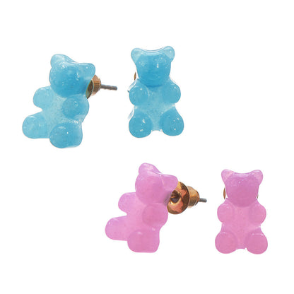 Dainty Bear Earring Sets For Kids And Tweens | Top Trenz