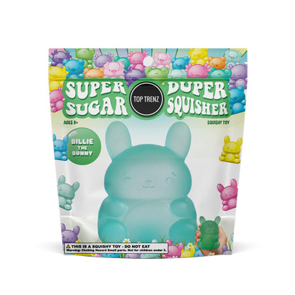 Bunny Squishy Stress Ball Fidget Toy - Sugar Squisher | Top Trenz