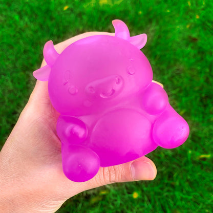 Cow Squishy Stress Ball Fidget Toy - Sugar Squisher | Top Trenz