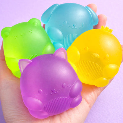 Super Duper Sugar Squishers Mini Animals 2-Pack - Froggies & Duckies | Top Trenz