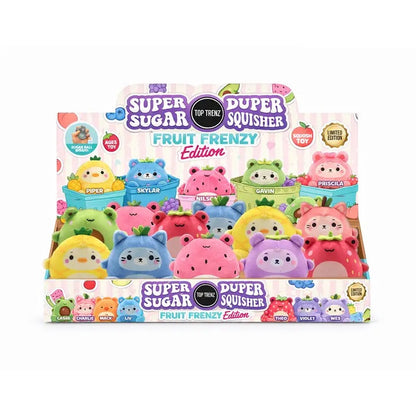 Fruit Frenzy Edition Sugar Plush - Super Duper Sugar Squisher Plush - Top Trenz | Top Trenz
