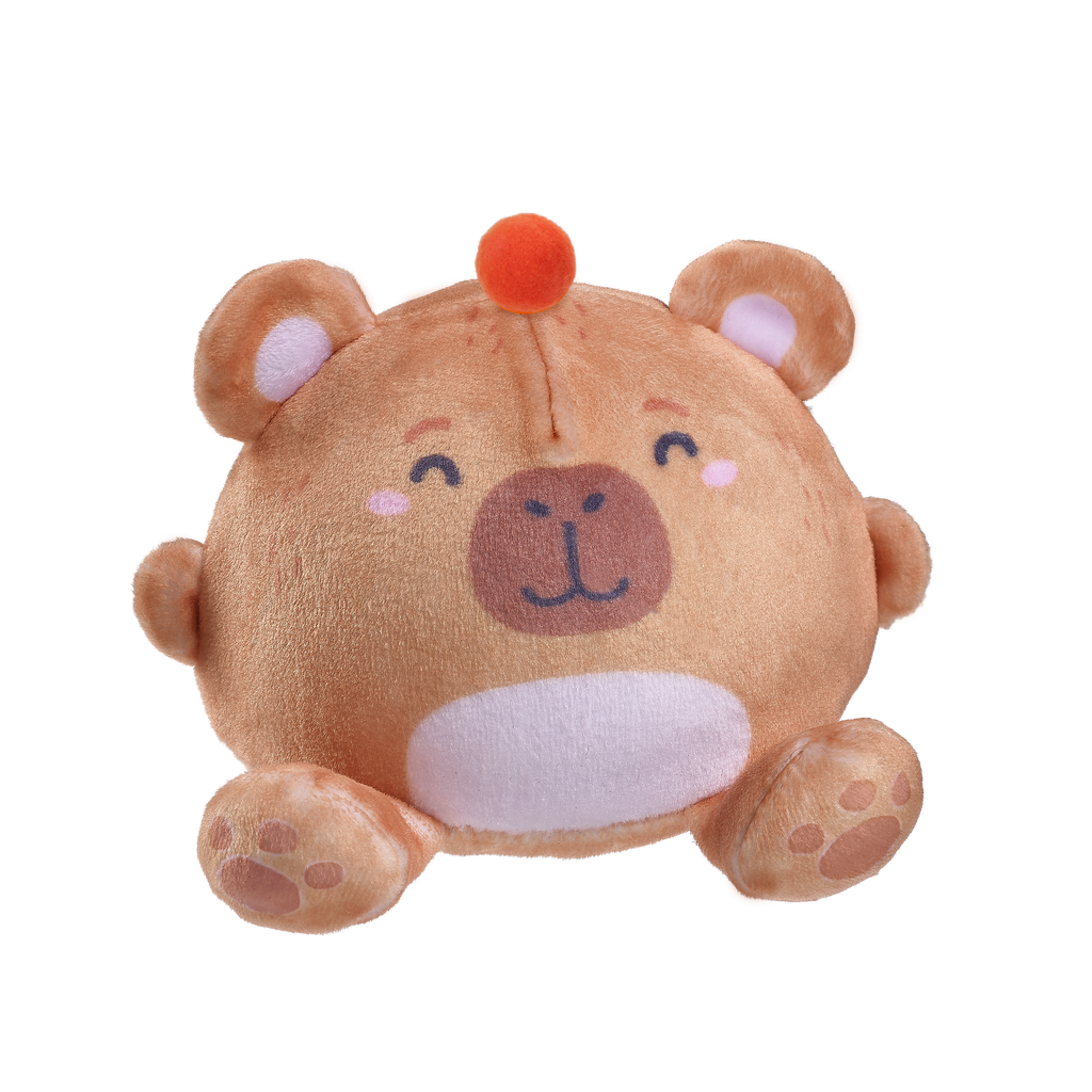 Charlie the Capybara Squishy Plush Toy – Super Duper Sugar Squisher - TikTok Trending Fidget for Kids, Teens & Collectors | Top Trenz