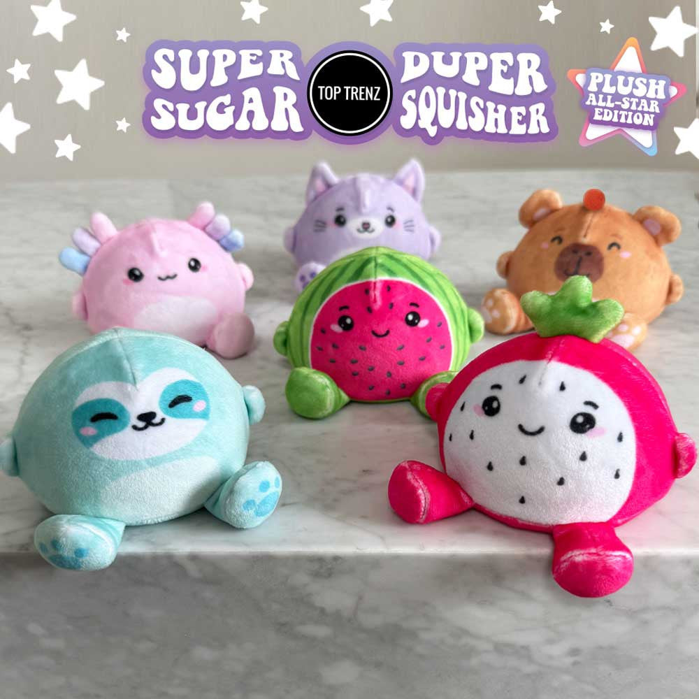 Super Duper Sugar Squishers – Plush All Stars Edition | Top Trenz