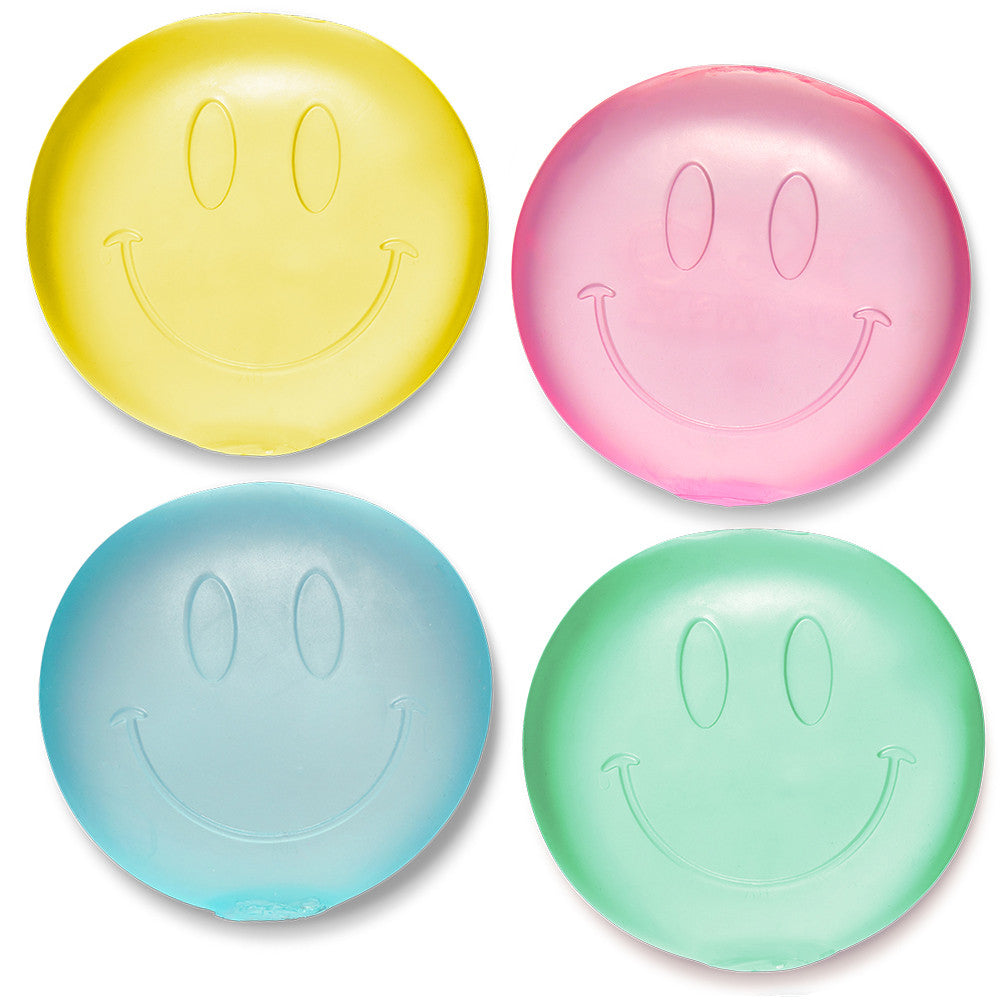 Happy Face Squishy Stress Ball Fidget Toy - Sugar Squisher | Top Trenz