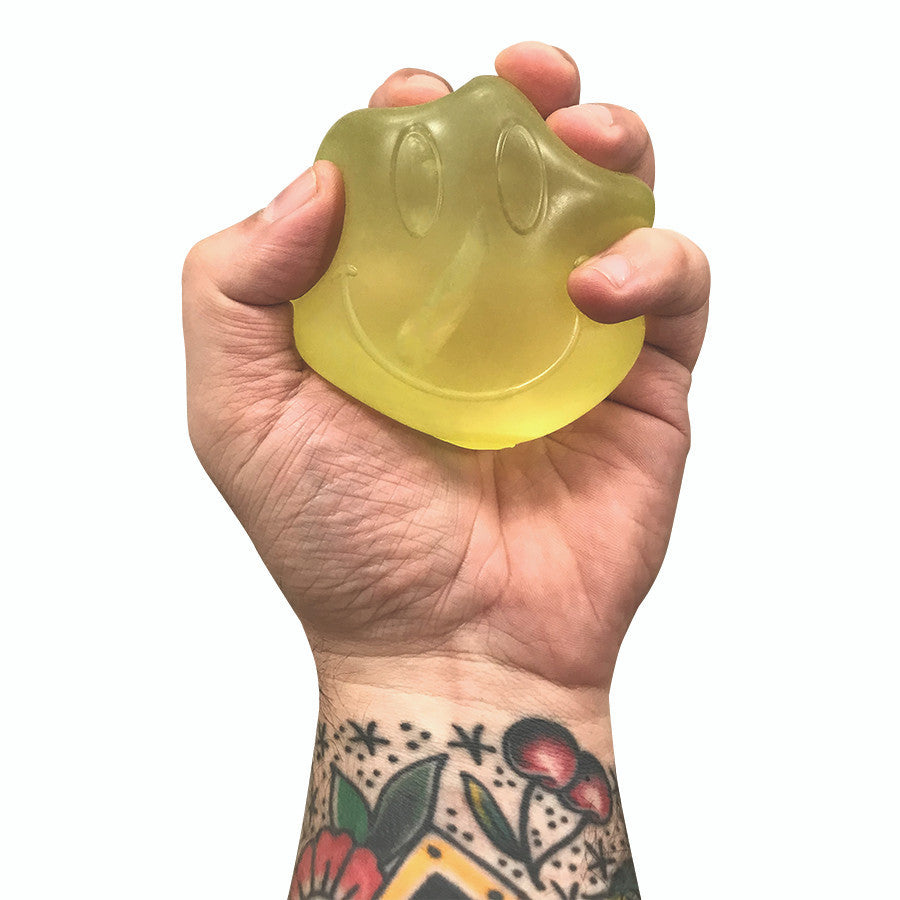 Happy Face Squishy Stress Ball Fidget Toy - Sugar Squisher | Top Trenz