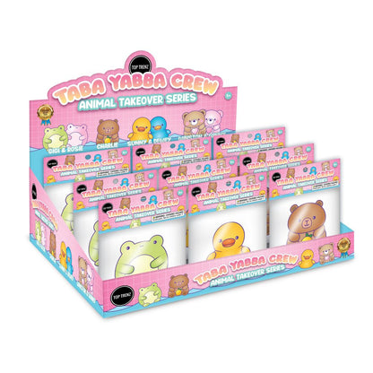 Taba Yabba Crew – Animal Takeover Series - Extra Sticky Animal Fidget Toys to Squish & Collect | Top Trenz