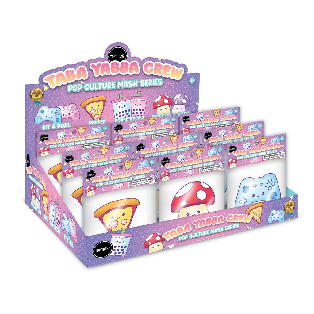 Taba Yabba Crew – Pop Culture Mash Series - Extra Sticky Collectible Fidget Toys | Top Trenz