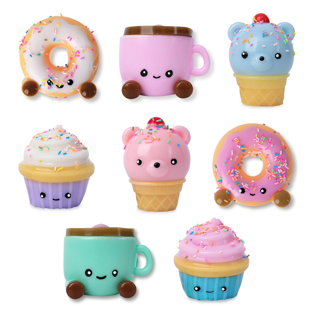 Taba Yabba Crew – Sugar Rush Series - Extra Sticky Dessert Fidget Toys to Squish & Collect | Top Trenz