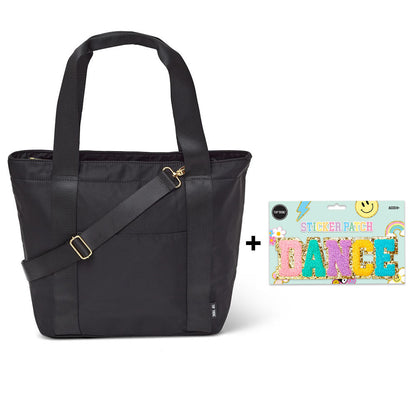 Pink Nylon Weekender Dance Tote Bag | Top Trenz