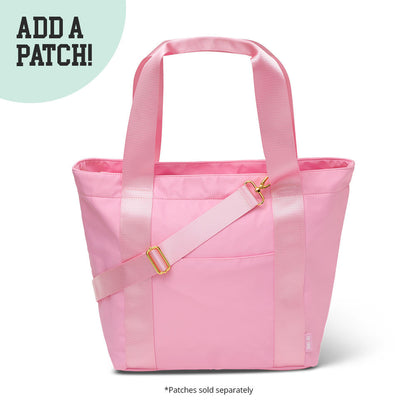 Pink Classic Nylon Tote Bag For Kids And Tweens | Top Trenz