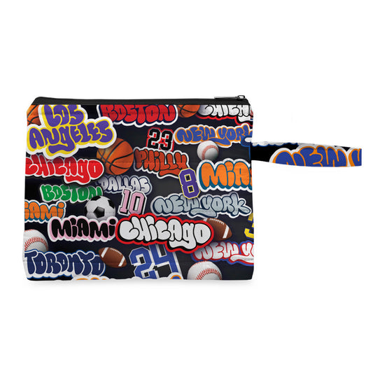 Blackout Wet Swimsuit Bag – Tie-Dye Style with Water-Resistant Lining | Top Trenz